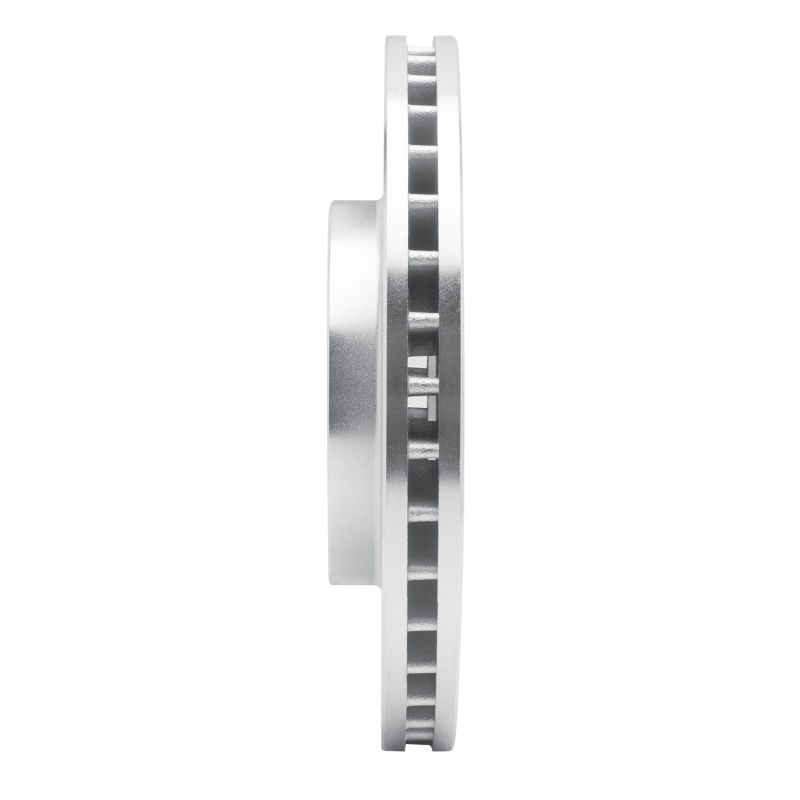 Buick Rendezvous Brake Rotor (1) - Front Left - R1 Concepts - Drilled & Slotted - Silver - `01-`07